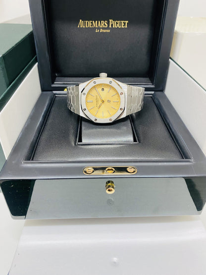 Audemars Piguet replica royal oak jumbo 15202BC salmon dial