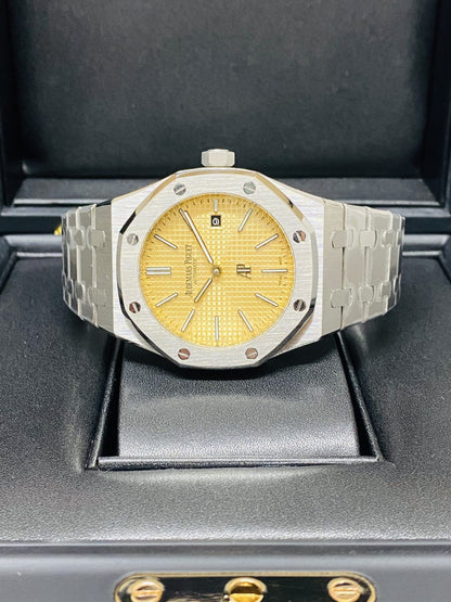 Audemars Piguet replica royal oak jumbo 15202BC salmon dial