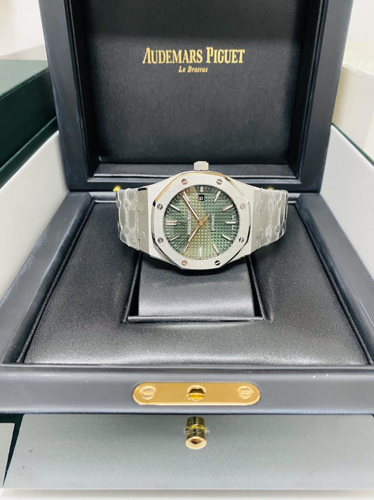 Audemars Piguet replica royal oak jumbo 15510ST green dial