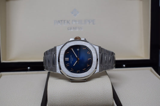Patek Philippe replica nautilus 5711 blue arabic dial acciaio