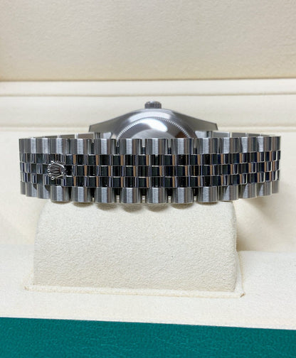 Rolex replica Datejust 41mm 116334 Black Diamond centenary dial