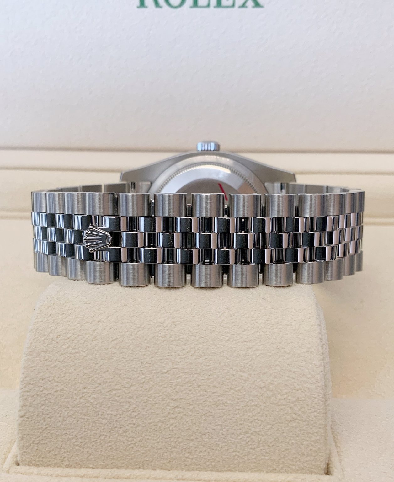 Rolex replica Datejust 41mm 116334 Silver Diamond centenary dial