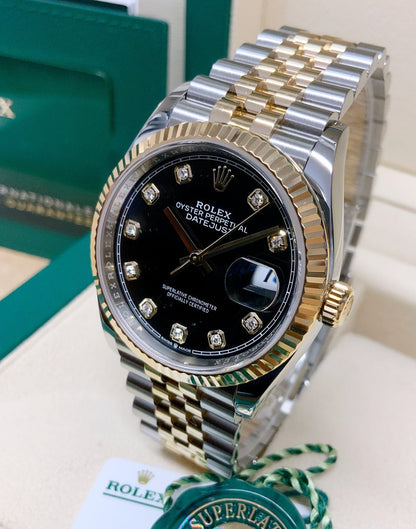 Rolex replica Datejust 36mm 126233 Black Diamond