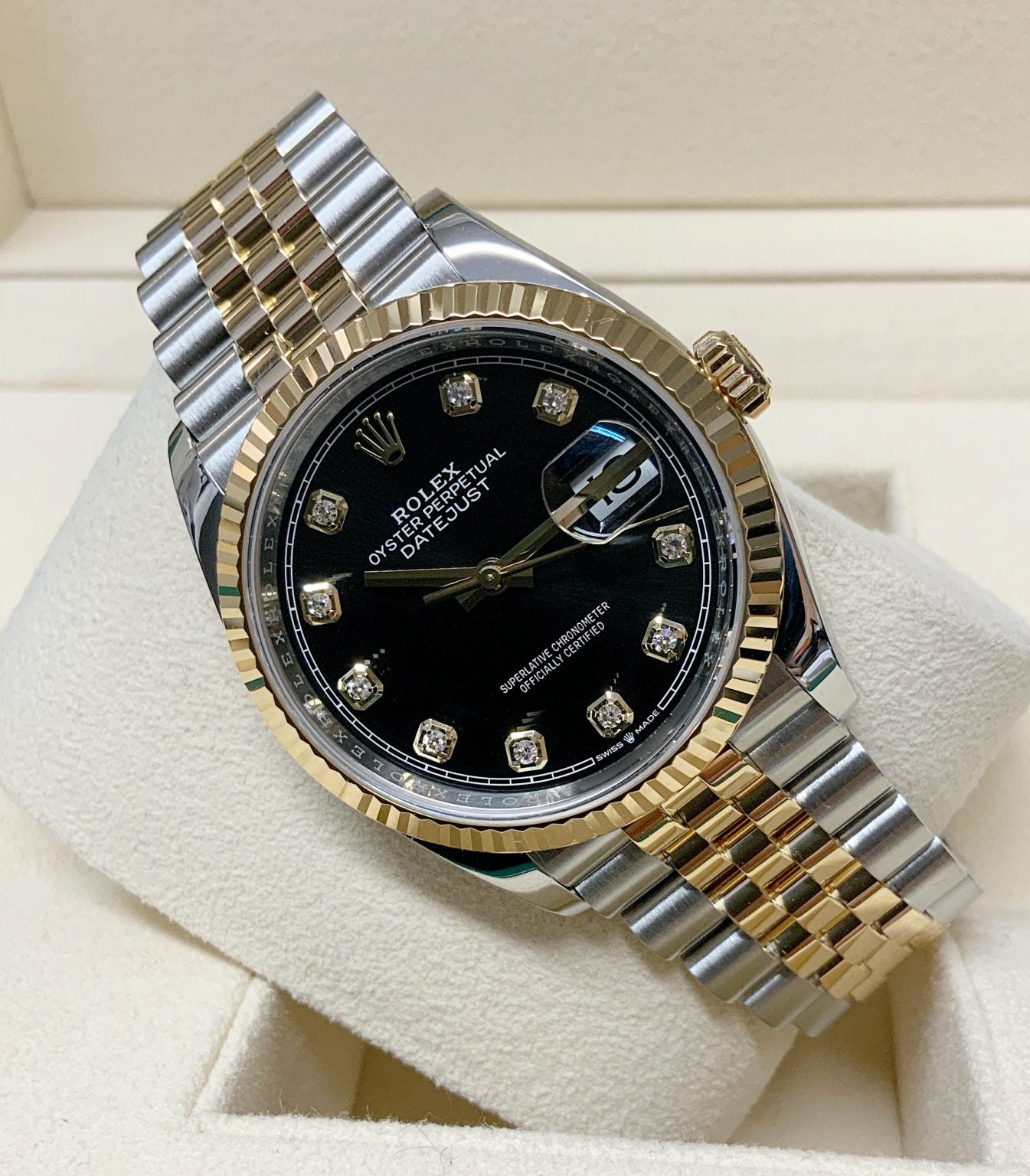 Rolex replica Datejust 36mm 126233 Black Diamond