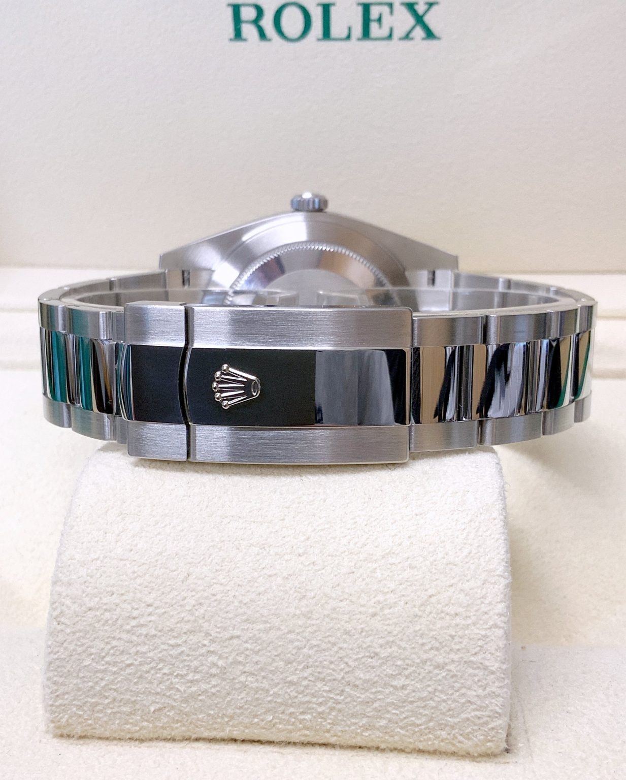 Rolex replica Datejust 41 126300 Wimbledon dial