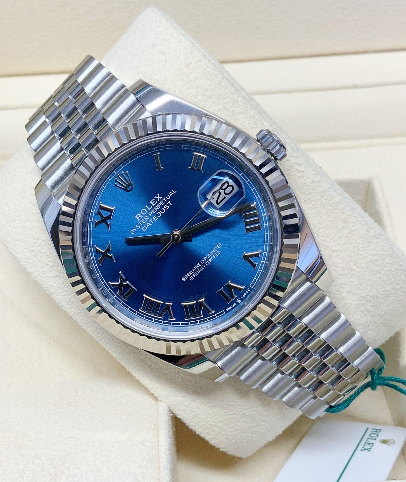 Rolex replica Datejust 41mm 126334 Blue Dial