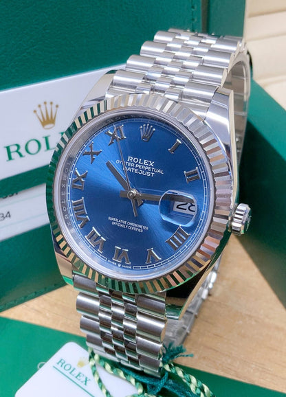 Rolex replica Datejust 41mm 126334 Blue Dial