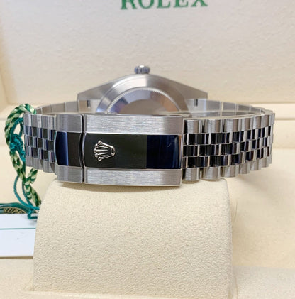 Rolex replica Datejust 41mm 126334 Blue Dial indici