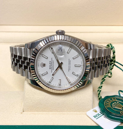 Rolex replica Datejust 41mm 126334 White Dial