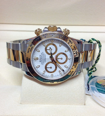 Rolex replica Daytona 116503 Bi-Colour White Dial