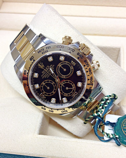 Rolex replica Daytona 116503 black diamond dial
