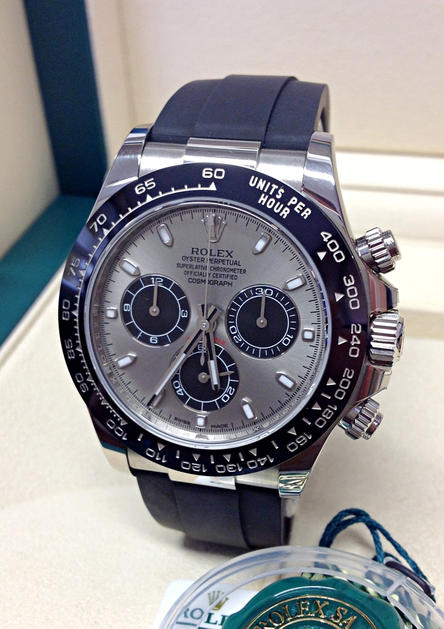 Rolex replica daytona 116519LN oysterflex