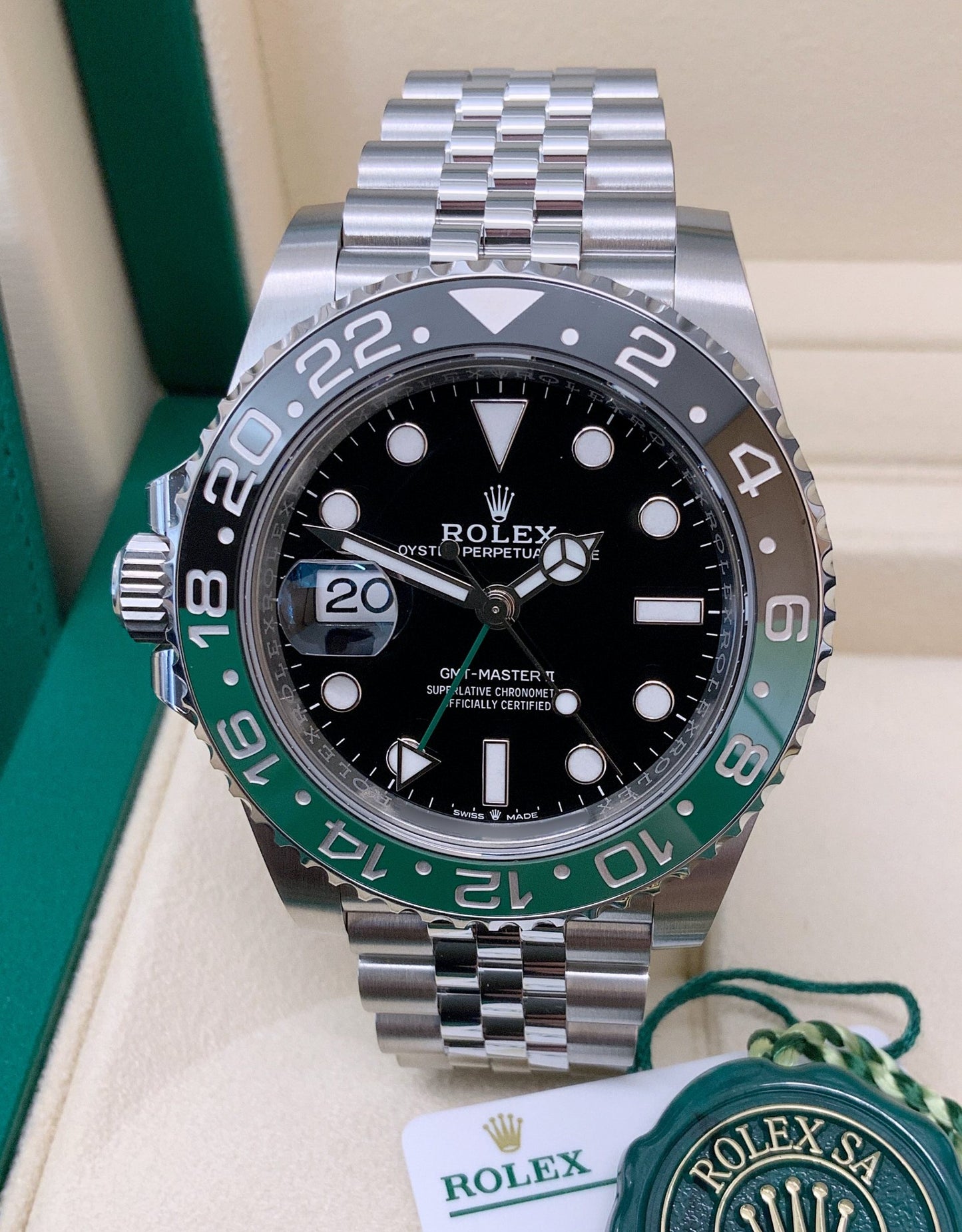 Rolex replica GMT master II 126720VTNR sprite mancino jubilèè