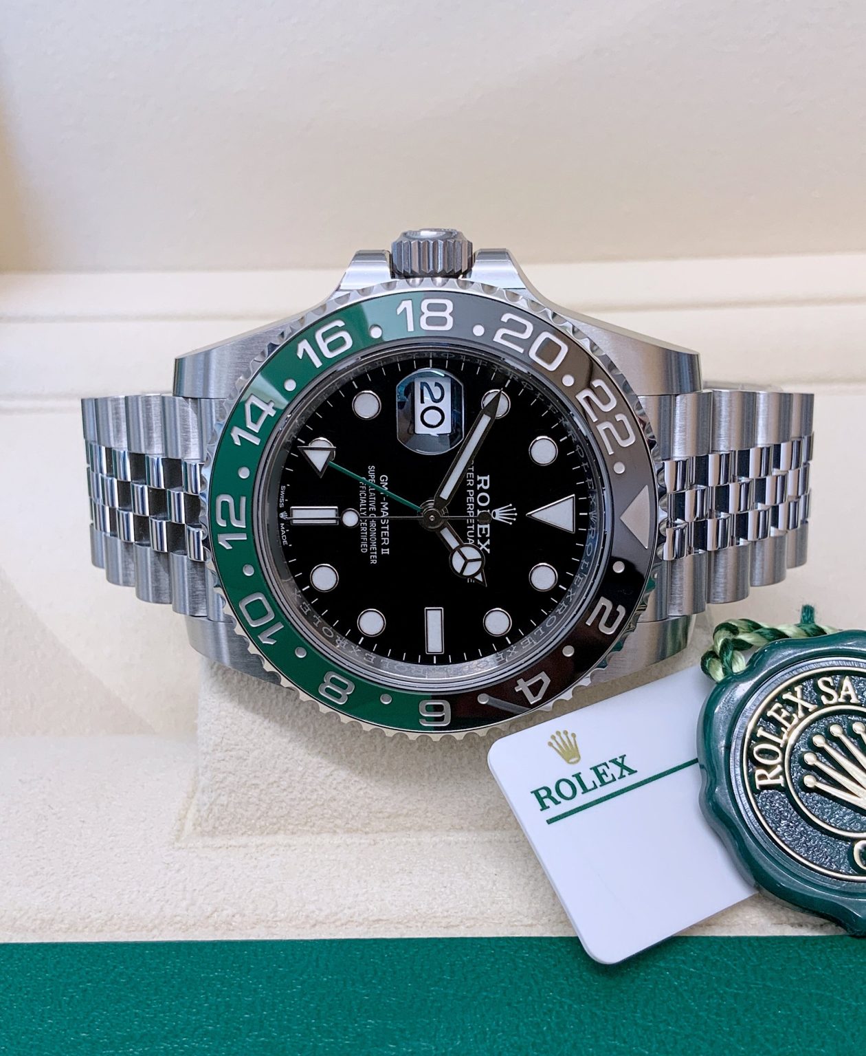 Rolex replica GMT master II 126720VTNR sprite mancino jubilèè