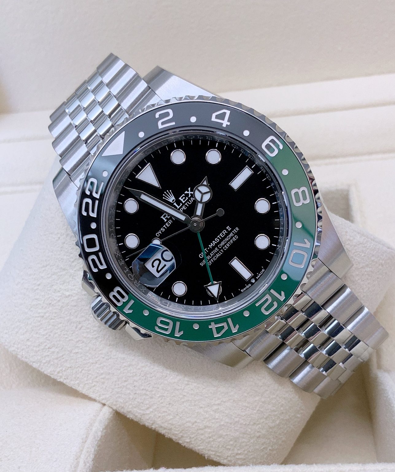 Rolex replica GMT master II 126720VTNR sprite mancino jubilèè