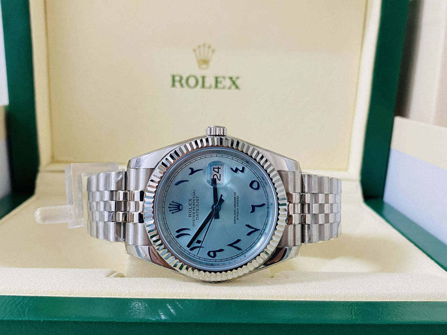 Rolex replica Datejust 41mm 126334 Arabic Dial