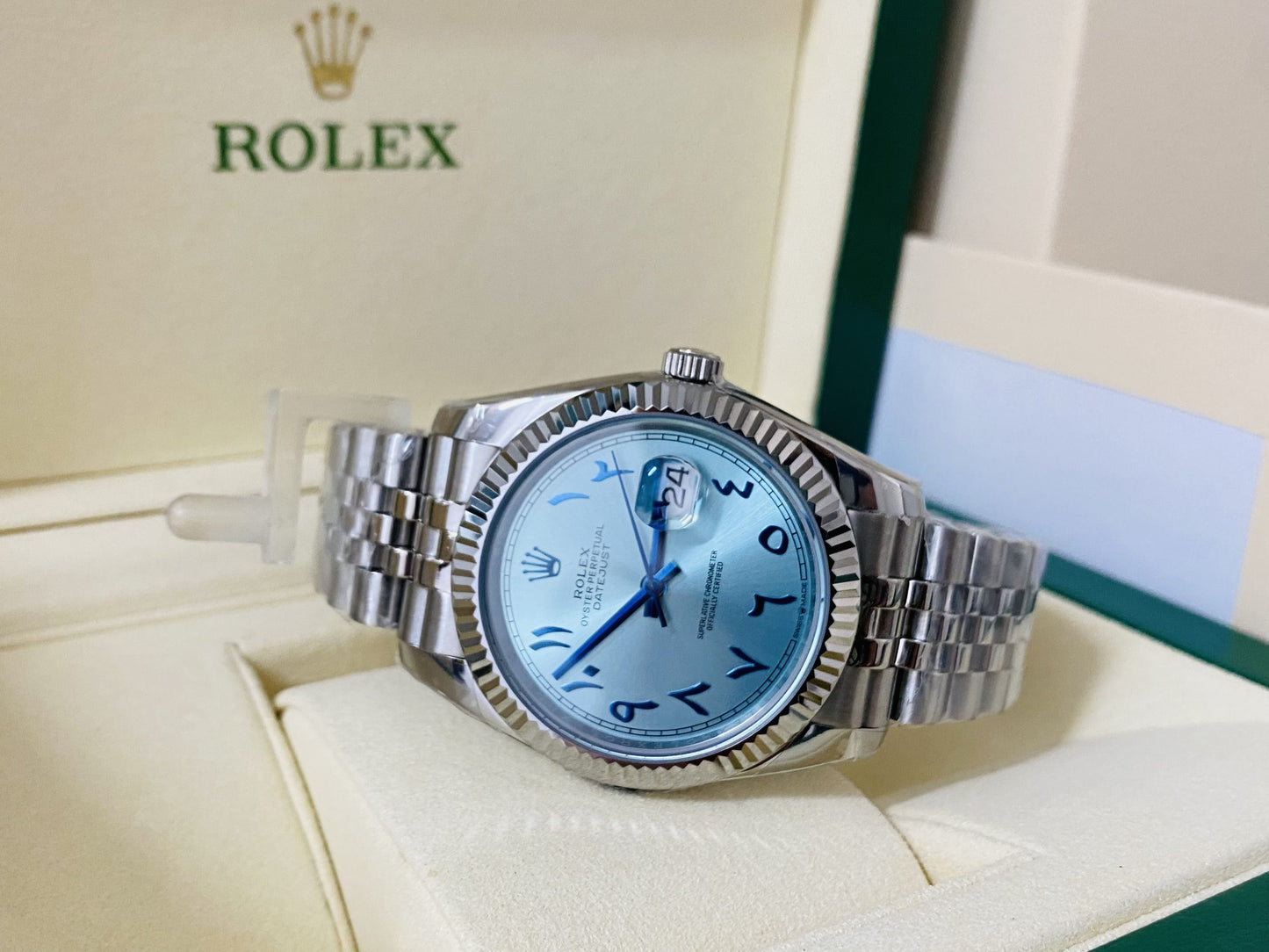 Rolex replica Datejust 41mm 126334 Arabic Dial