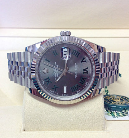 Rolex replica Datejust 41 126334 Wimbledon Dial jubilèè