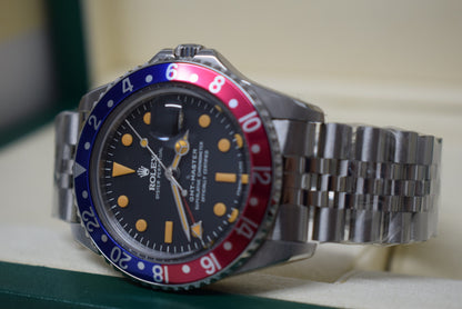 Rolex replica GMT Master 1675 pepsi vintage jubilee