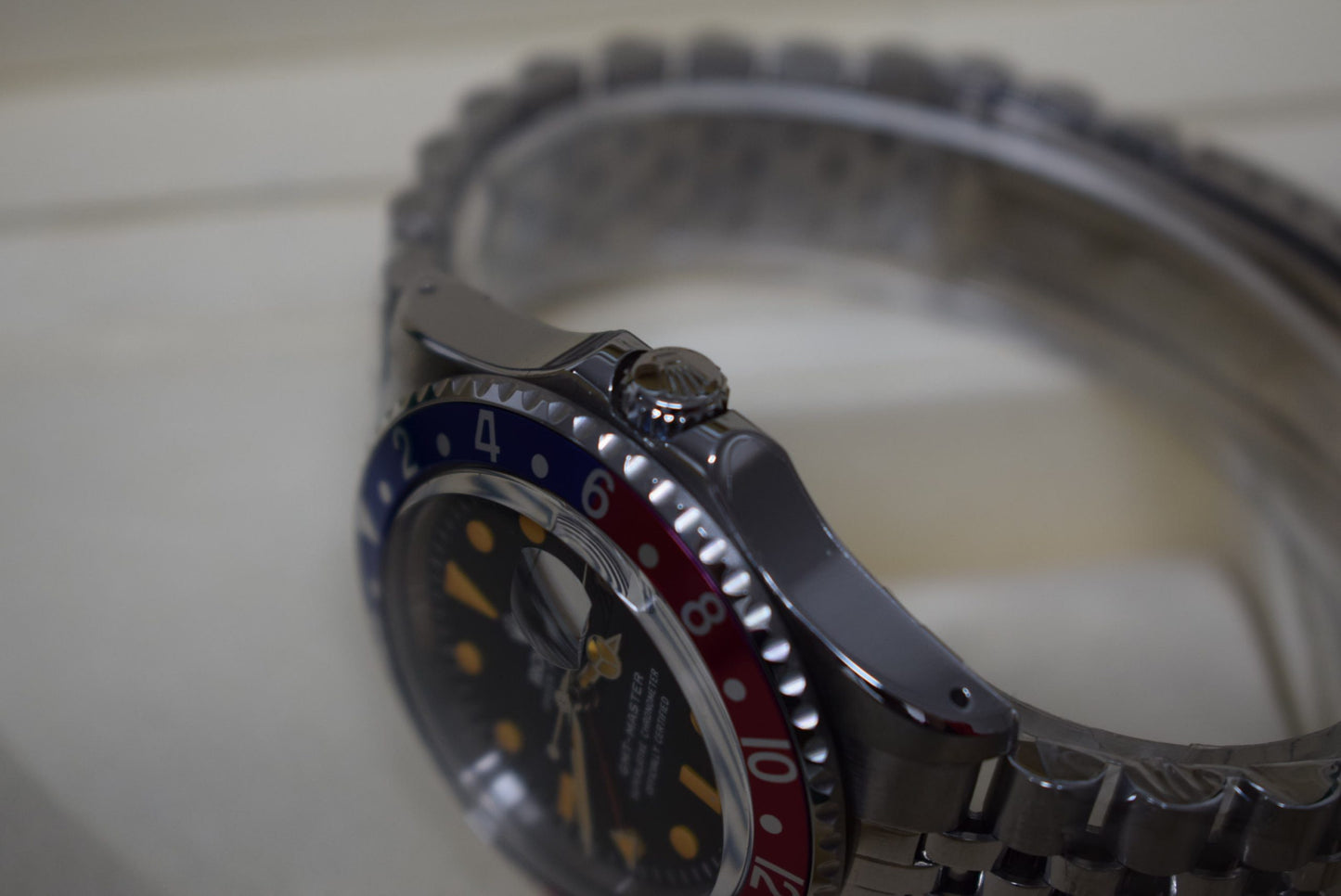 Rolex replica GMT Master 1675 pepsi vintage jubilee