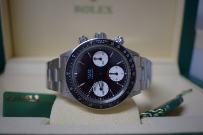 Rolex replica daytona vintage 6263 black dial orologio replica copia imitazione