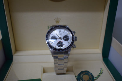 Rolex replica daytona vintage 6263 argentèè dial orologio replica copia imitazione