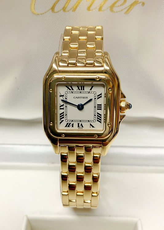 Cartier replica Panthere W25022B9 Yellow Gold Medium Model
