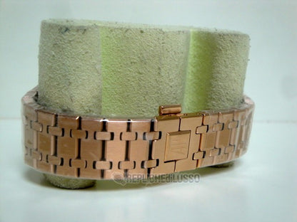 Audemars Piguet replica royal oak chrono Leo Messi rose gold black dial orologio replica copia lusso