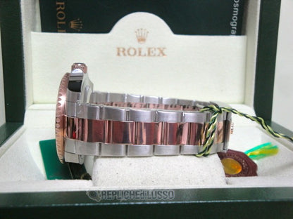 Rolex replica GMT master II ceramica acciaio everose 126711CHNR basilea 2018