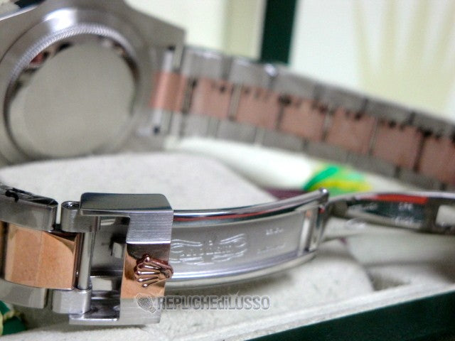 Rolex replica GMT master II ceramica acciaio everose 126711CHNR basilea 2018