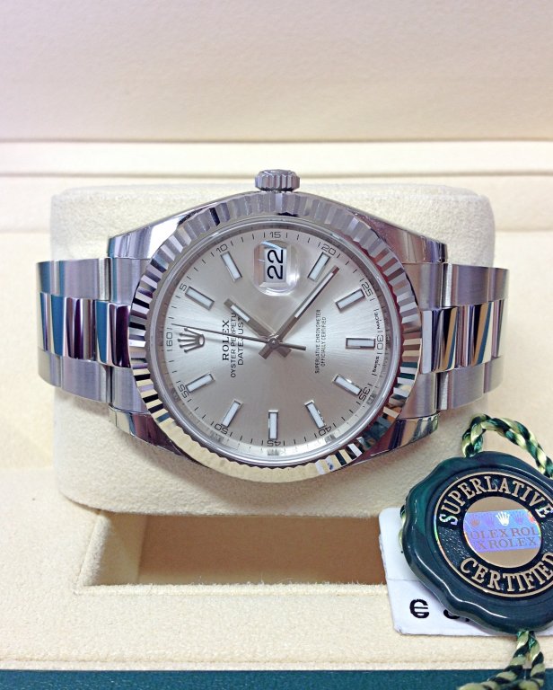 Rolex replica Datejust 126334 Silver Dial