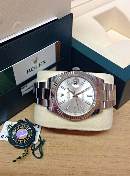 Rolex replica Datejust 126334 Silver Dial