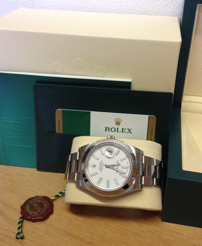 Rolex replica Datejust II 116300 White Dial orologio