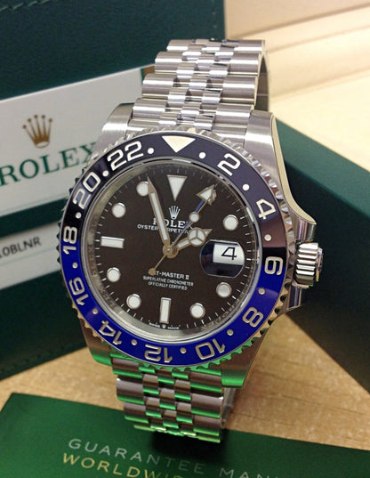 REPLICA ROLEX GMT MASTER II 126710 BLNR BATMAN CERAMIC BEZEL