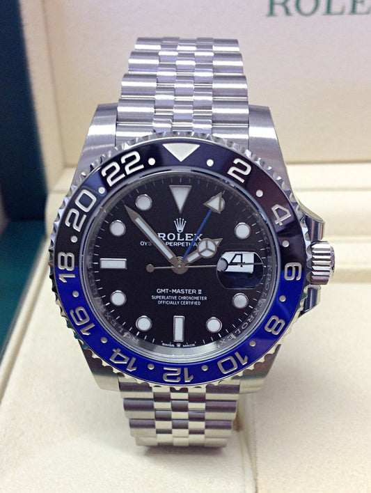 REPLICA ROLEX GMT MASTER II 126710 BLNR BATMAN CERAMIC BEZEL