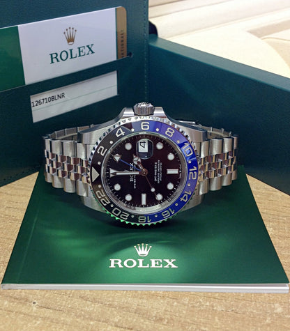 REPLICA ROLEX GMT MASTER II 126710 BLNR BATMAN CERAMIC BEZEL