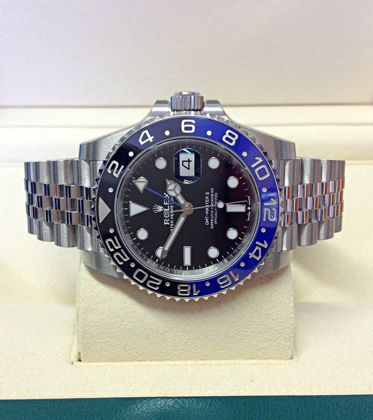 REPLICA ROLEX GMT MASTER II 126710 BLNR BATMAN CERAMIC BEZEL